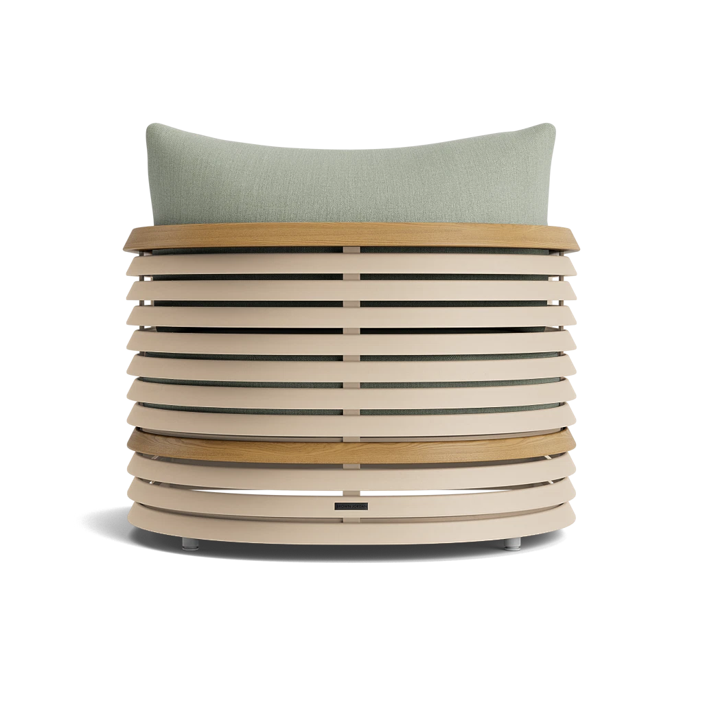 Slatted Lounge Chair