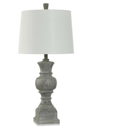 Grey Table Lamp