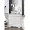 Global Furniture Pompei 2-Drawer Nightstand