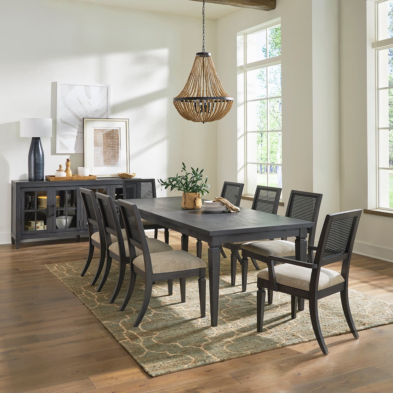 Liberty Furniture Caruso Heights Optional 9-Piece Rectangular Dining Set