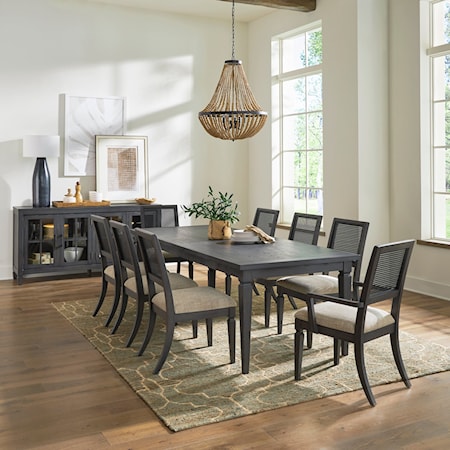 Optional 9-Piece Rectangular Dining Set