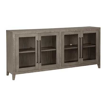 Accent Cabinet with Glass Doors