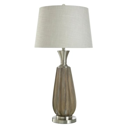 Fluted Table Lamp