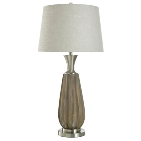 Fluted Table Lamp