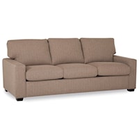 Westend Transitional Sofa with Track Arms