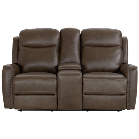 Reclining Loveseat With Console