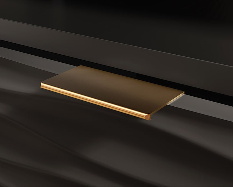 Sauder Morgan Main Three-Drawer TV Credenza