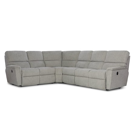 5-Seat Reclining Sectional Sofa