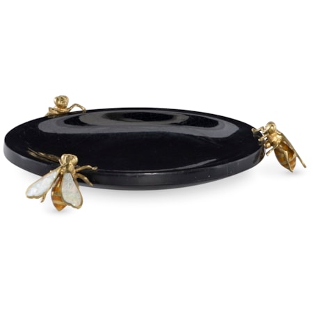 Brass Bumblebee Dish