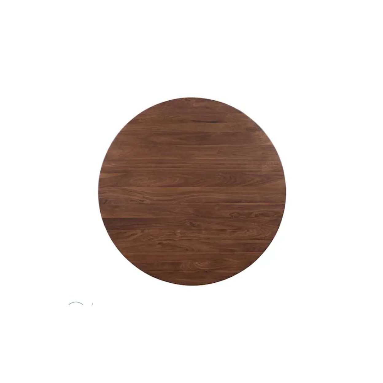 Moe's Home Collection Silas Round Solid Walnut Dining Table