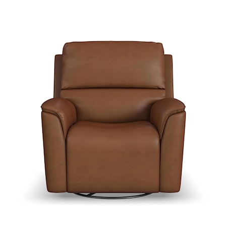 Power Headrest+Lumbar Swivel Glider Recliner