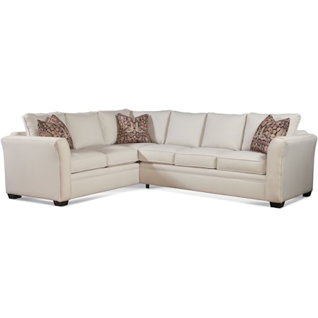 2-Piece L-Shaped Sectional Sofa