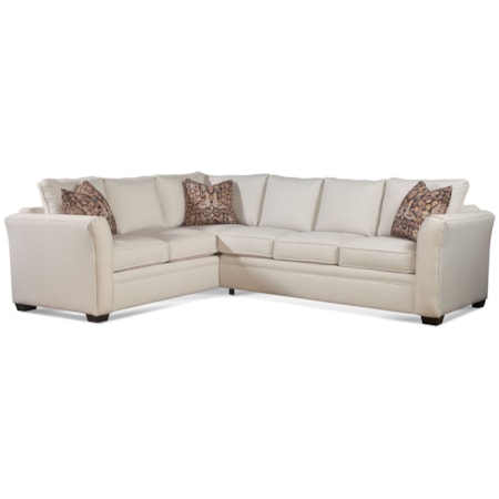 2-Piece L-Shaped Sectional Sofa