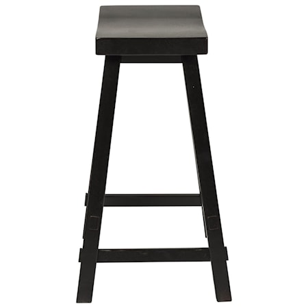 24 Inch Sawhorse Counter Height Stool