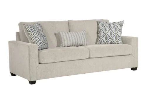 Transitional 3-Throw Pillow Sofa