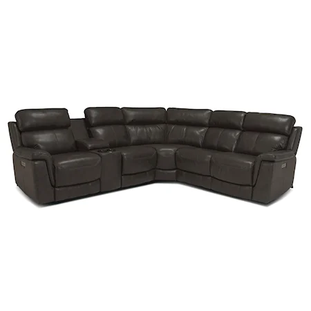 6-Piece Power Reclining Sectional