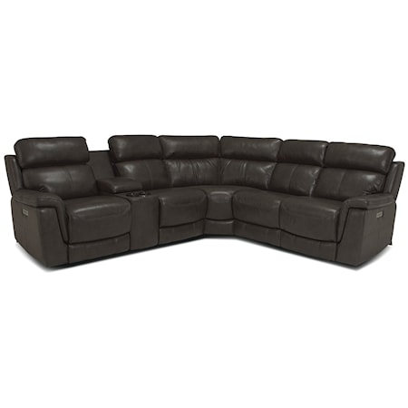 6-Piece Power Reclining Sectional