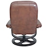 Barcalounger Jacque Swivel Recliner and Ottoman