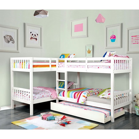 Quadruple Twin Bunk Bed