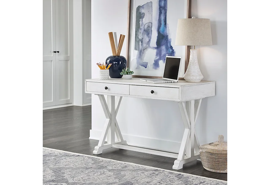 Lakeshore Writing Desk  by Liberty Furniture at Comforts of Home