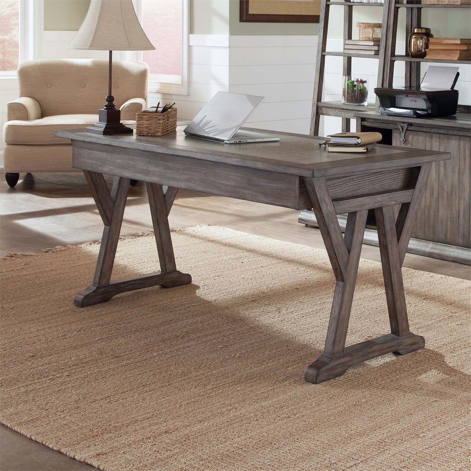 Liberty Furniture Stone Brook Complete 3-Piece Desk