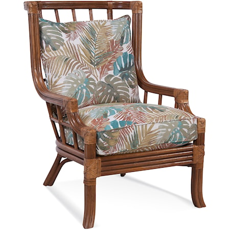 Seville Rattan Wing Chair