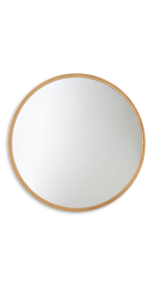 Contemporary Round Accent Mirror