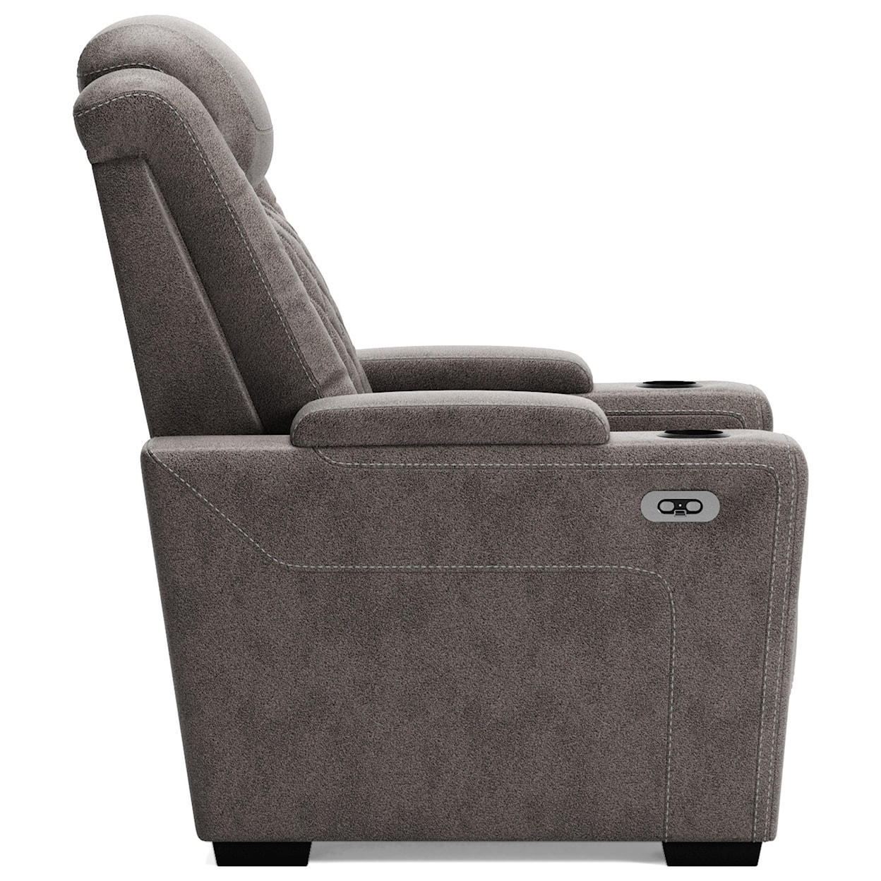 Signature Design by Ashley Hyllmont Power Recliner w/ Adj Headrest