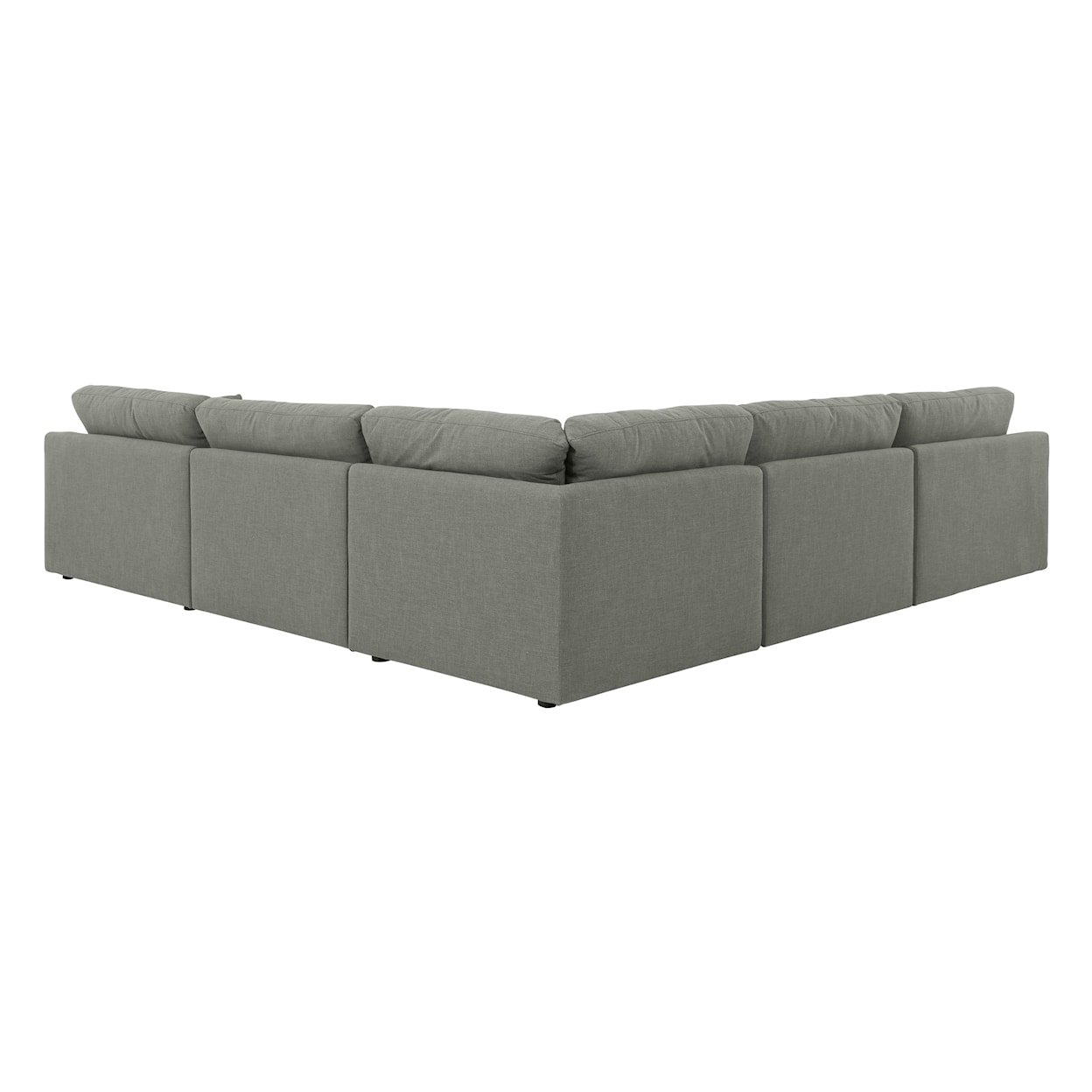 Ashley Furniture Benchcraft Elyza 5-Piece Modular Sectional with Chaise