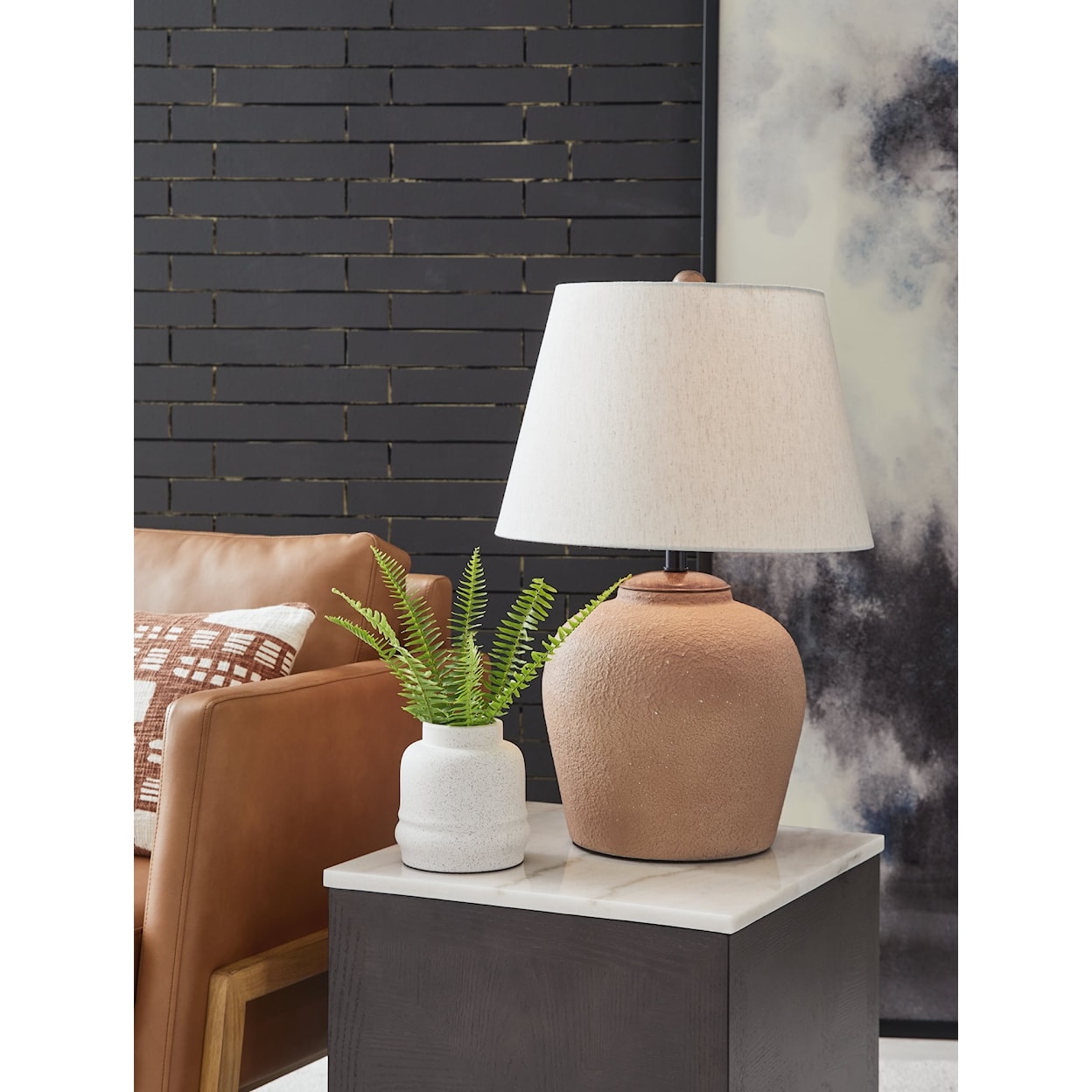Signature Design by Ashley Scantor Metal Table Lamp