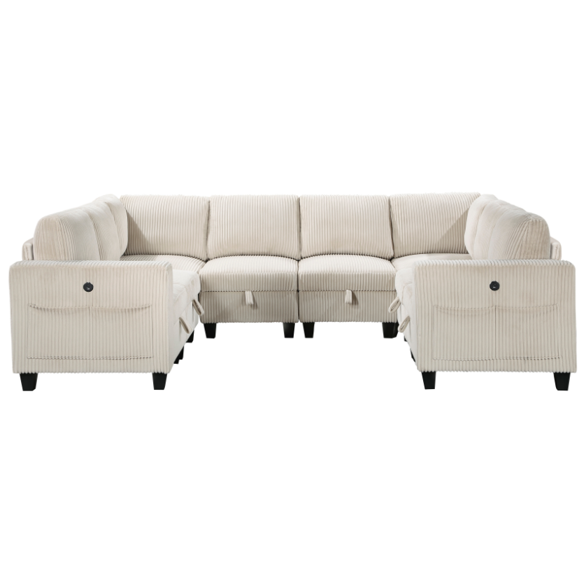 Homelegance Walterboro 8-Piece Sectional Sofa