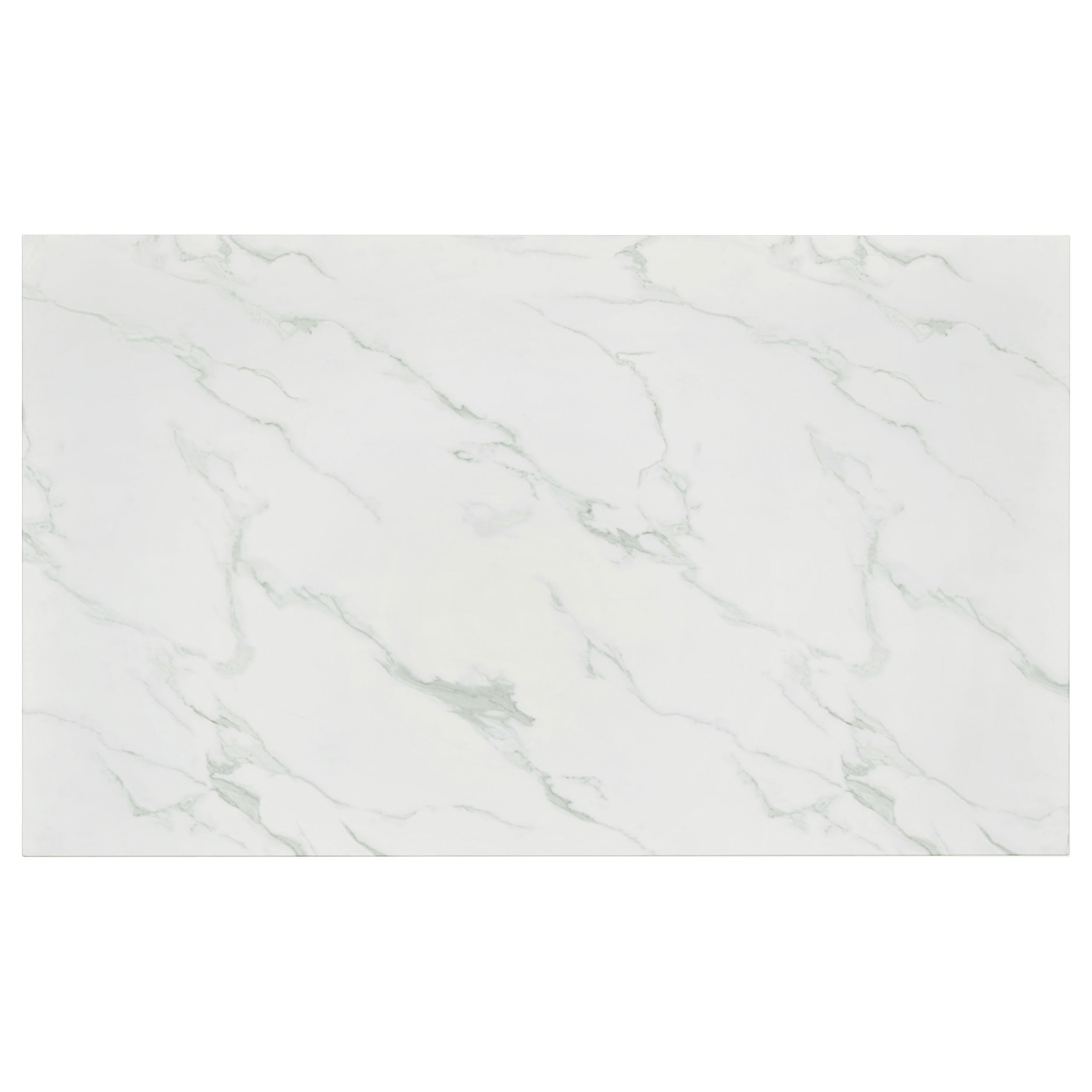 Coaster Athena Athena 64-inch Faux Marble Dining Table