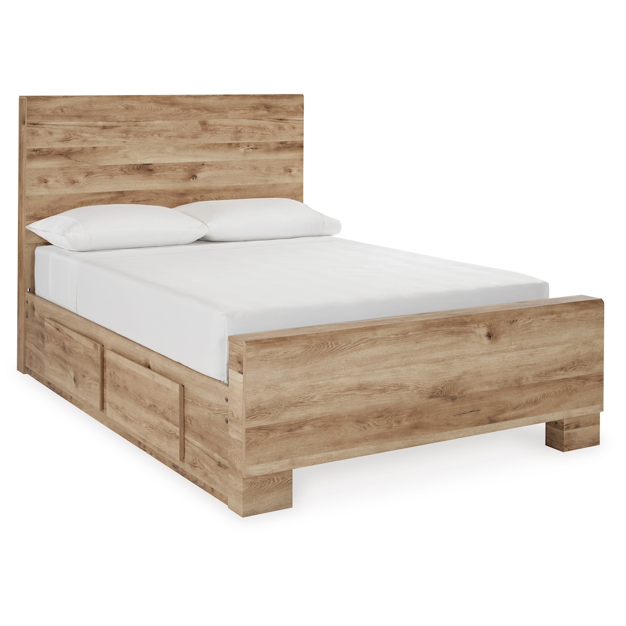 Signature Design by Ashley Hyanna Full Panel Bed with 2 Side Storage