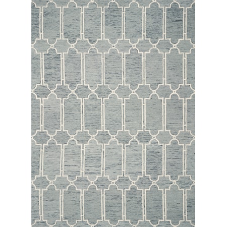 5' x 7' Slate Blue Carmen Rug