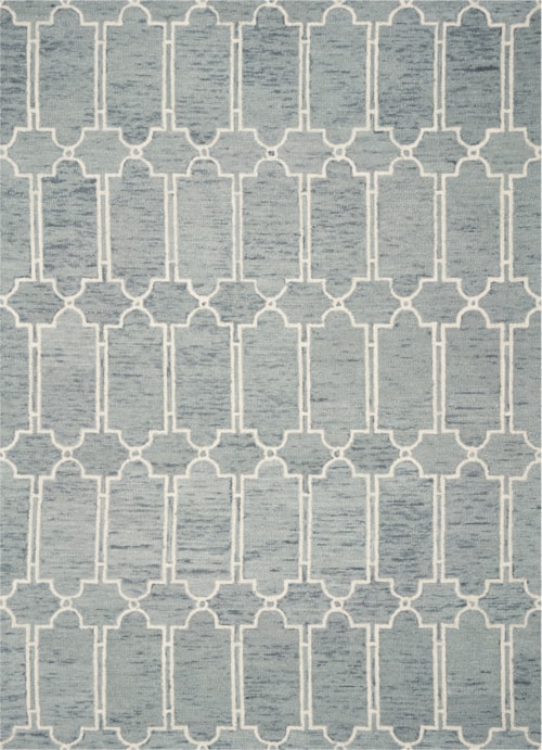 8' X 10' Slate Blue Carmen Rug