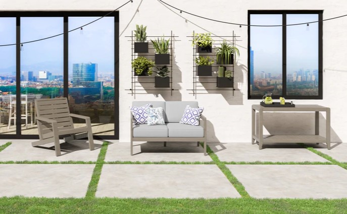 homestyles Sustain Outdoor Loveseat