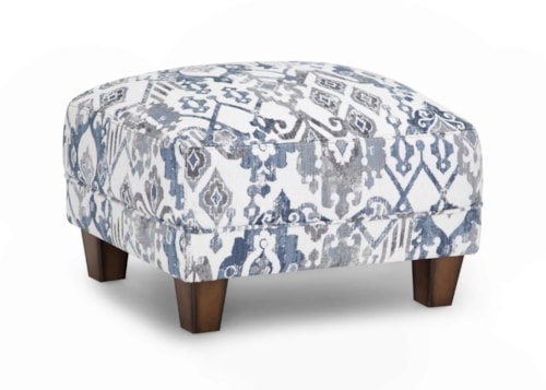Transitional Chair Ottoman