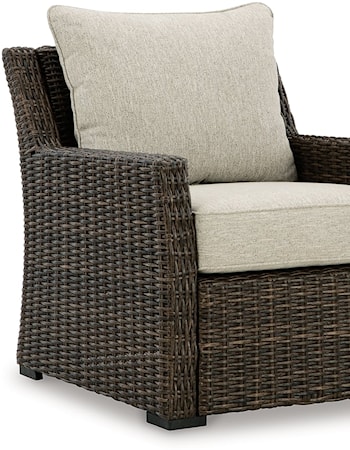 Outdoor Lounge Chair w/ Cushion