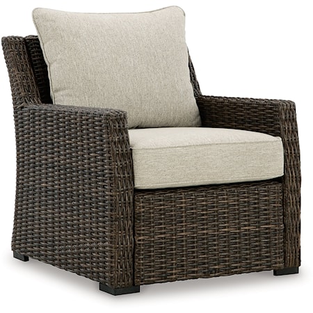 Outdoor Lounge Chair with Cushion