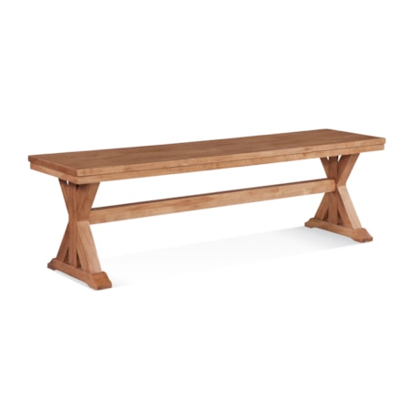 Wood Bench