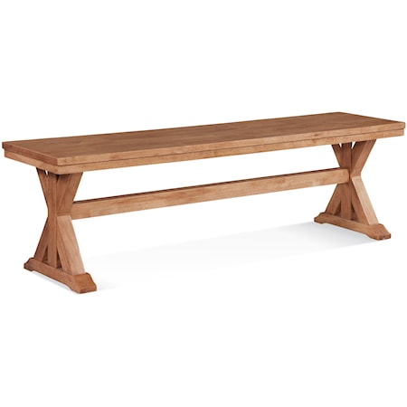 Wood Bench