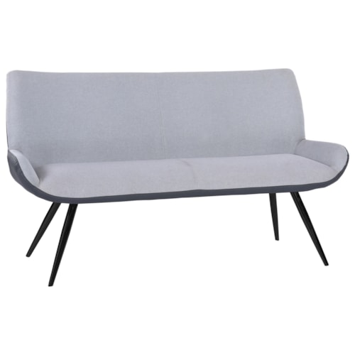Contemporary Upholstered Kitchen Bench