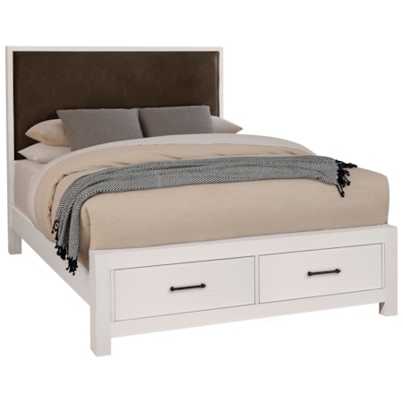 Queen Upholstered bed
