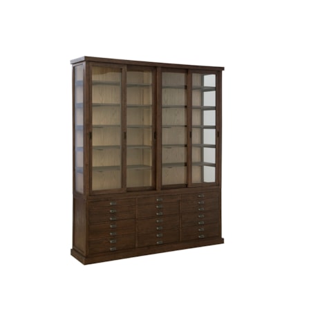 12-Drawer Display Cabinet