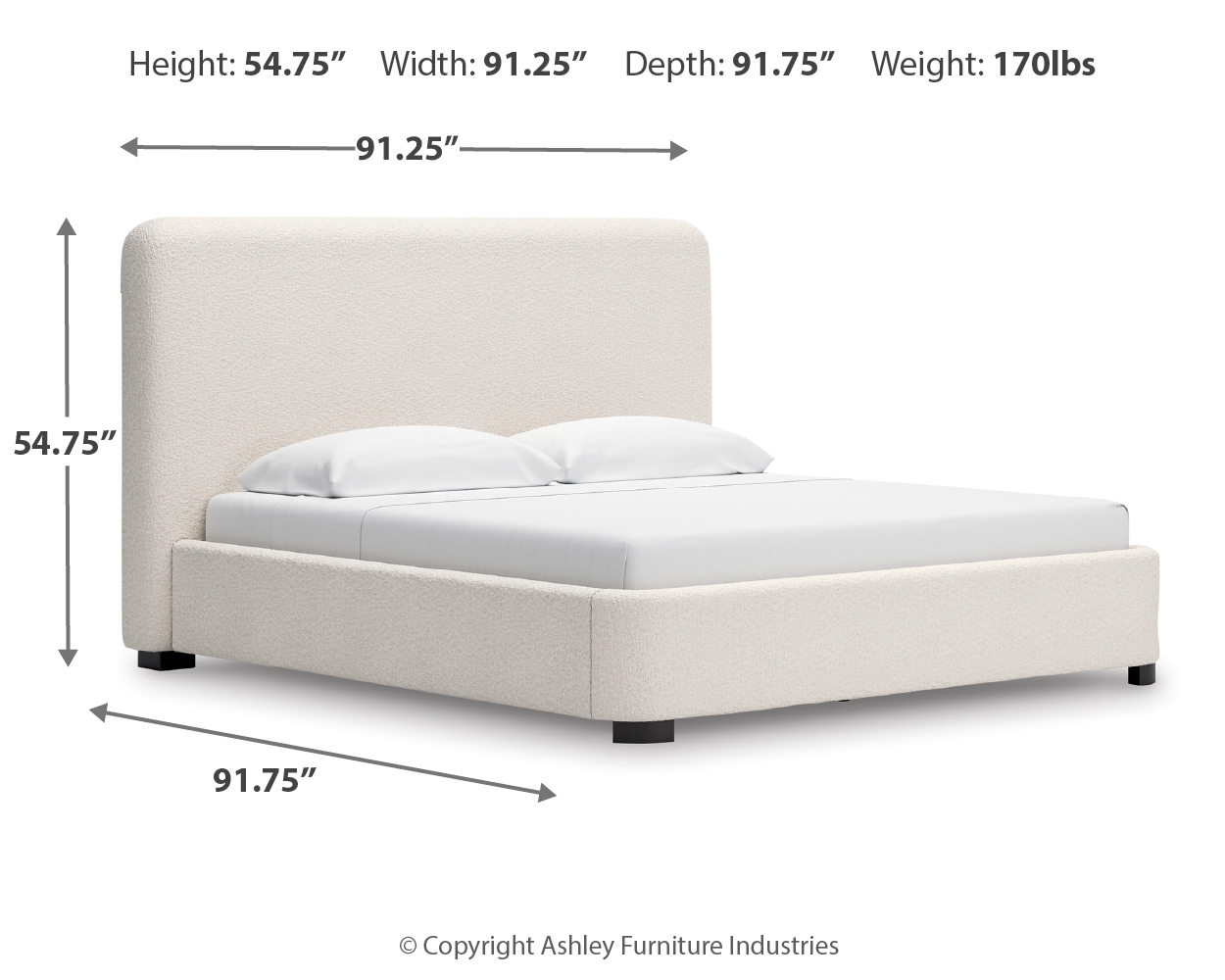 Signature Design by Ashley Brintstreet King Upholstered Bed
