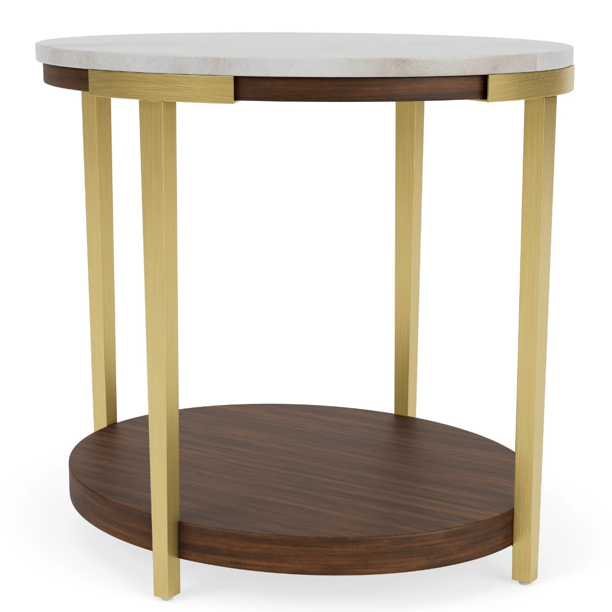 Oval End Table