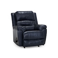 Casual Power Rocker Recliner with Integrated USB Port