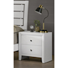 Crown Mark Evelyn EVELYN WHITE NIGHTSTAND |