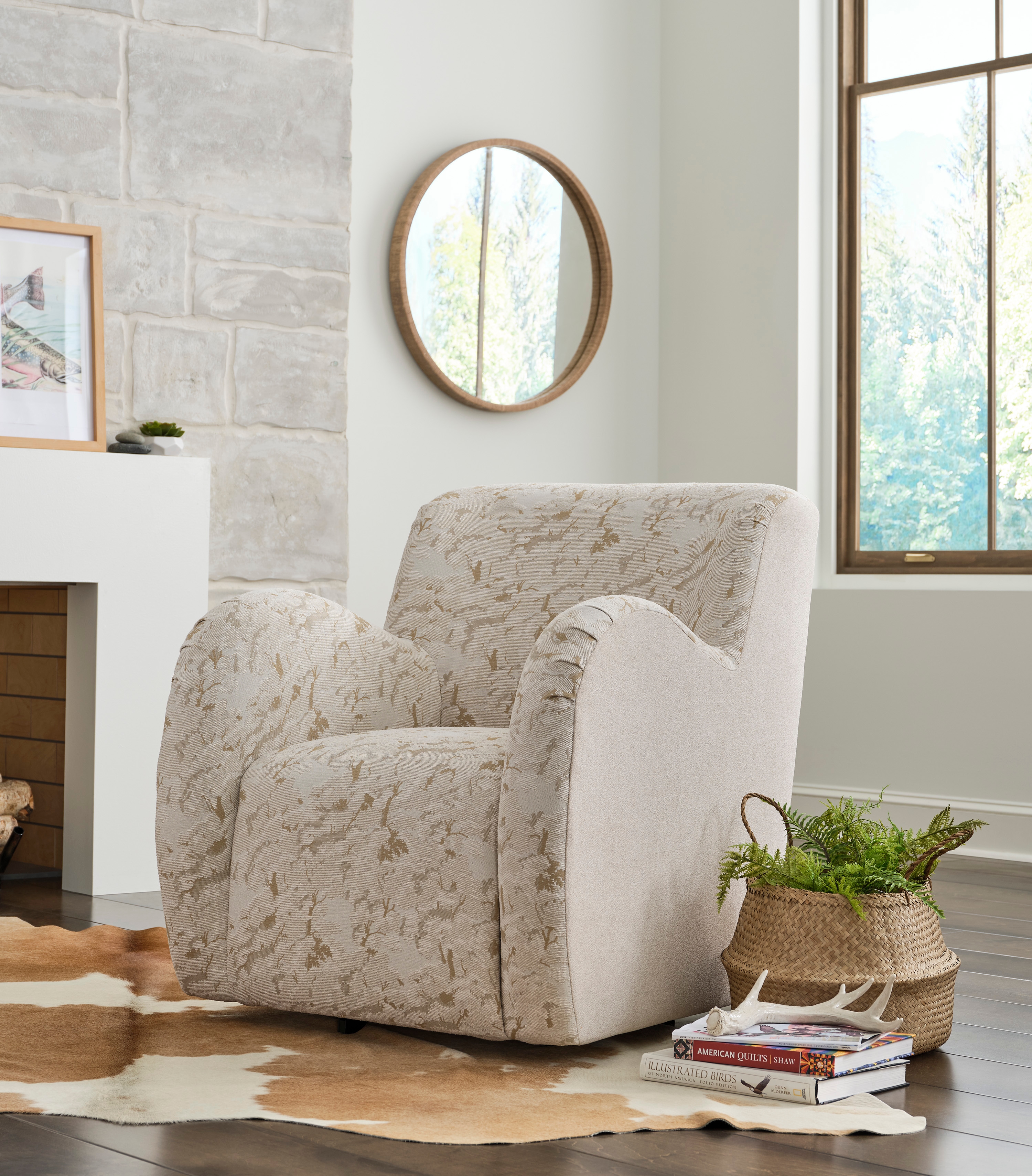 Best Home Furnishings Field & Stream Swivel Glider Chair
