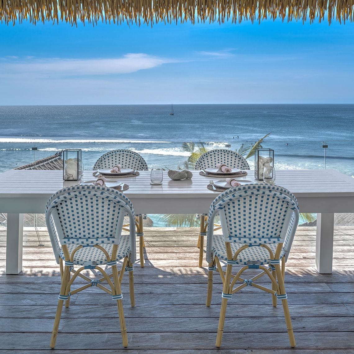 Kingsley Bate Café Outdoor Dining Side Chair